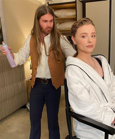 Chloë Grace Moretz Gets Ready for the Met Gala .